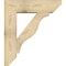 Ekena Millwork Funston Slat Rough Sawn Bracket w/ Offset Brace, Douglas Fir, 8"W x 28"D x 32"H BKT0806X28X32FST06RDF - alternate 2